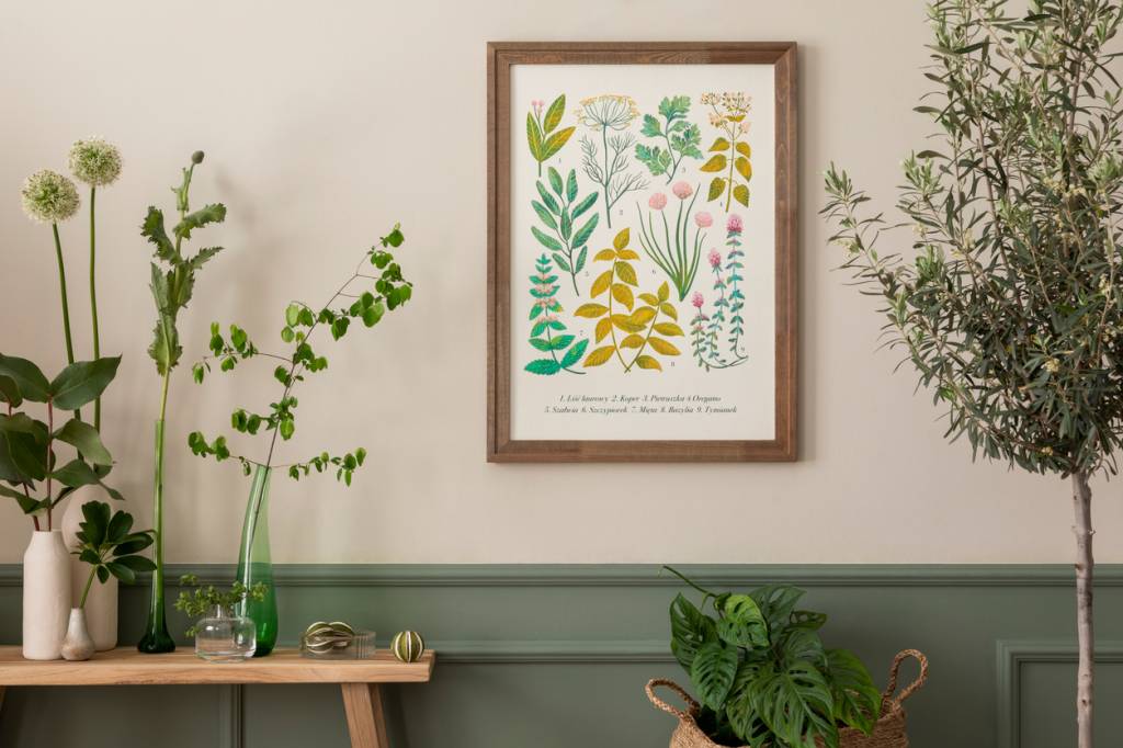 illustrations murales décoration tendances